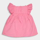 Infants' Cotton Frock, Pink, small image number null