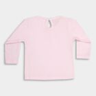 Infants' Cotton T-Shirt, Light Pink, small image number null