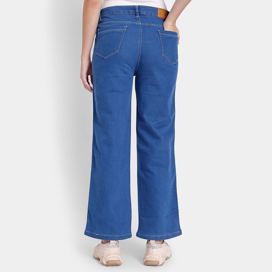 Ladies' Jeans, मध्यम नीला, large image number null