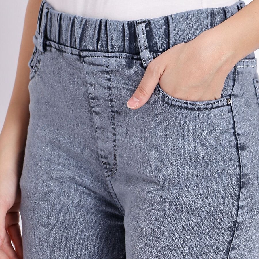 Ladies' Jeans, हल्का ग्रे, large image number null