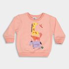 Infant's Sweatshirt, Peach, small image number null