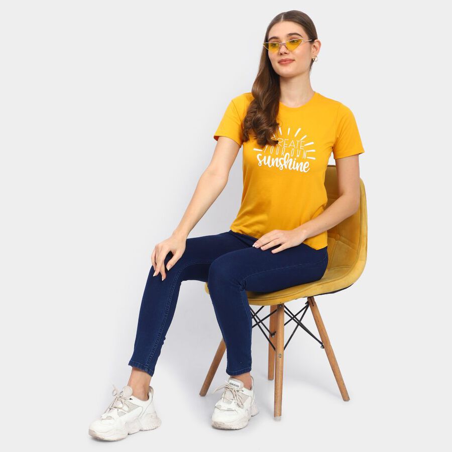 Ladies' T-Shirt, Mustard, large image number null