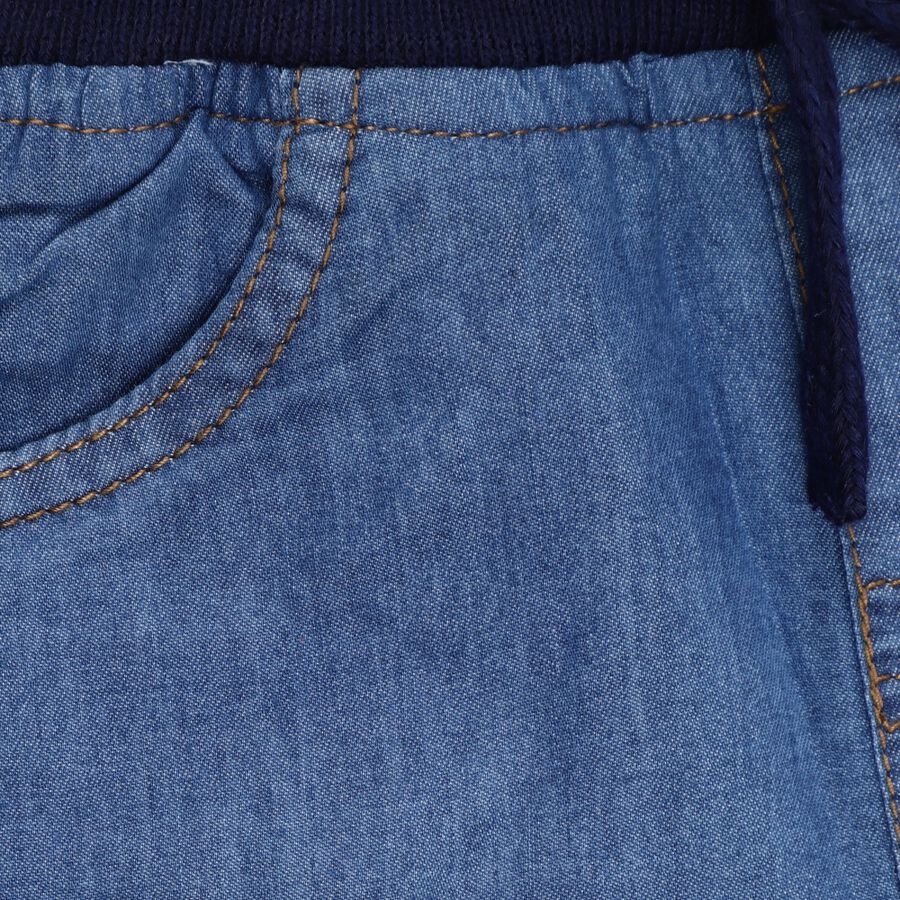 Infants' Half Pant, Mid Blue, large image number null