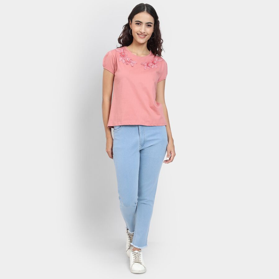 Ladies' Jeans, आइस ब्लू, large image number null