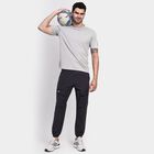 Men's Track Pants, गहरा ग्रे, small image number null