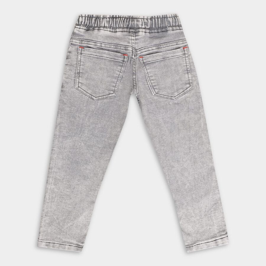 Boys' Jeans, हल्का ग्रे, large image number null