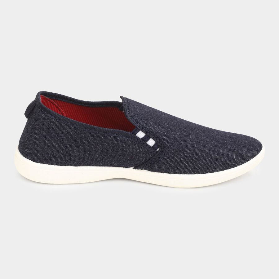 Mens Sneaker Shoes, Navy Blue, large image number null
