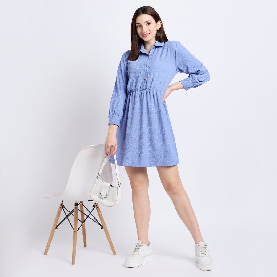 Ladies' Dress, Light Blue, large image number null