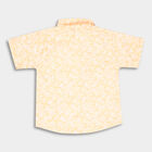 Infants' Cotton Shirt, Peach, small image number null