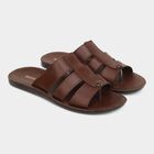 Mens Floater Sandals, भूरा, small image number null