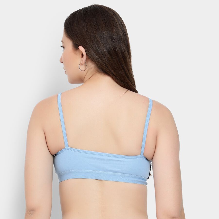 Ladies' Bra, Mid Blue, large image number null