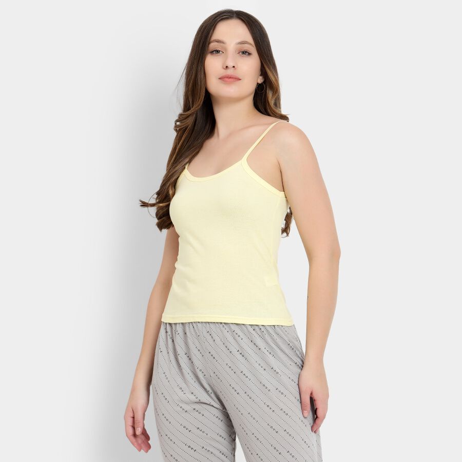 Ladies' Cotton Slips, Yellow, large image number null