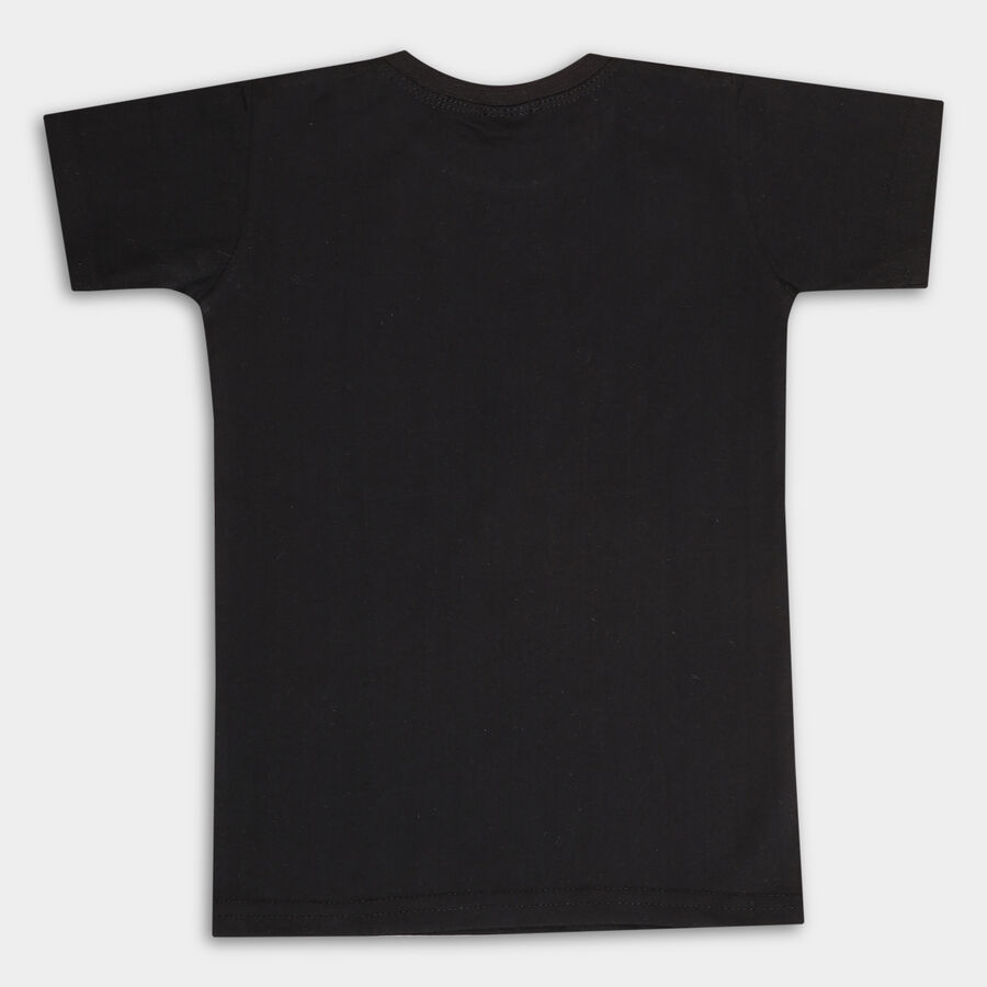 Boys' T-Shirt, Black, large image number null