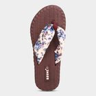 Womens Emboss Sliders, वाइन, small image number null