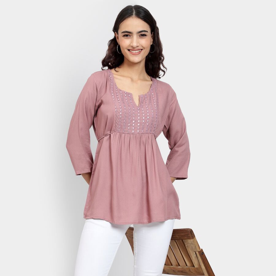 Ladies' Kurti, Lilac, large image number null