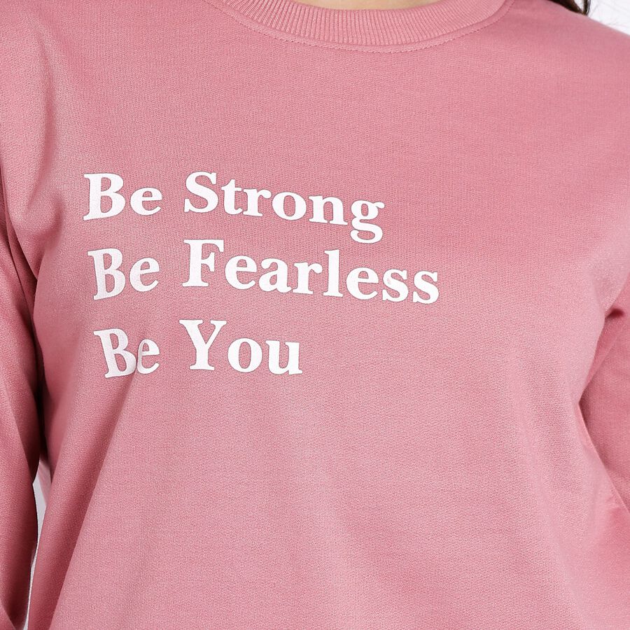 Ladies' Sweatshirt, Light Pink, large image number null