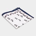 Boys' Cotton Hanky, सफ़ेद, small image number null