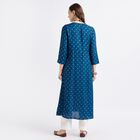 Ladies' Kurta, Teal Blue, small image number null