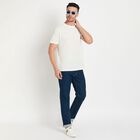 Men's Slim Fit Jeans, गहरा नीला, small image number null