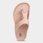 Womens Moulded Sliders, Peach, small image number null