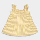 Infants' Cotton Frock, पीला, small image number null