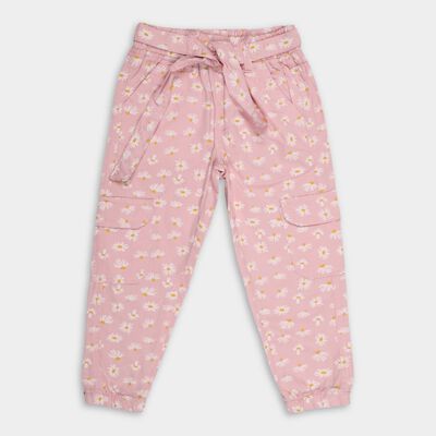 Girls' 100% Cotton Trousers