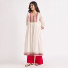 Ladies' Cotton Kurta, Off White, small image number null