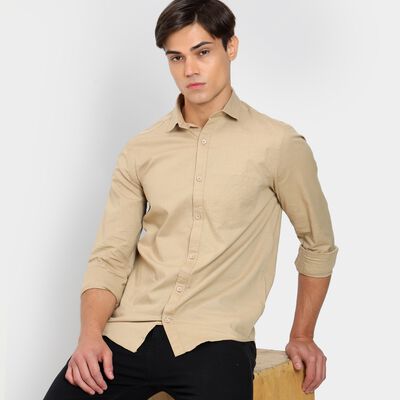 Men's 100% Cotton Casual Shirt