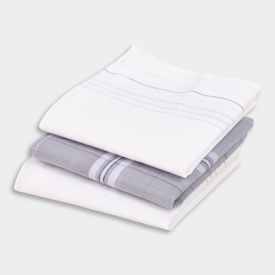 Men's Hanky, White, large image number null