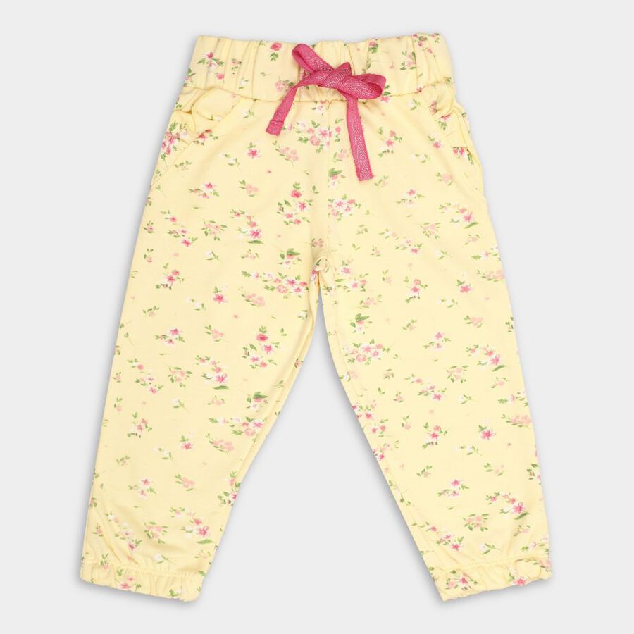 Girls' Pyjama, Yellow, large image number null