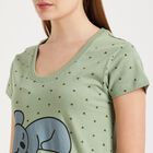 Ladies' Cotton Nighty, Light Green, small image number null