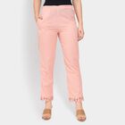 Ladies' 100% Cotton Palazzos, Pink, small image number null