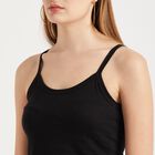 Ladies' Cotton Slips, Black, small image number null