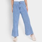 Ladies' Jeans, मध्यम नीला, small image number null