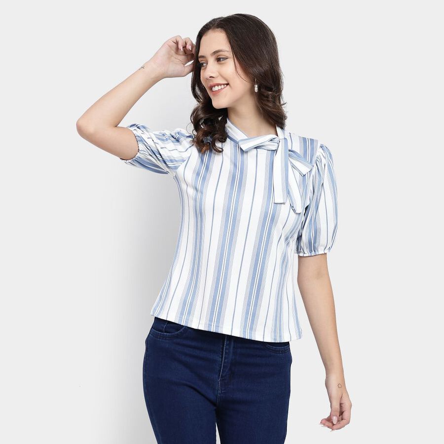 Ladies' Top, Light Blue, large image number null