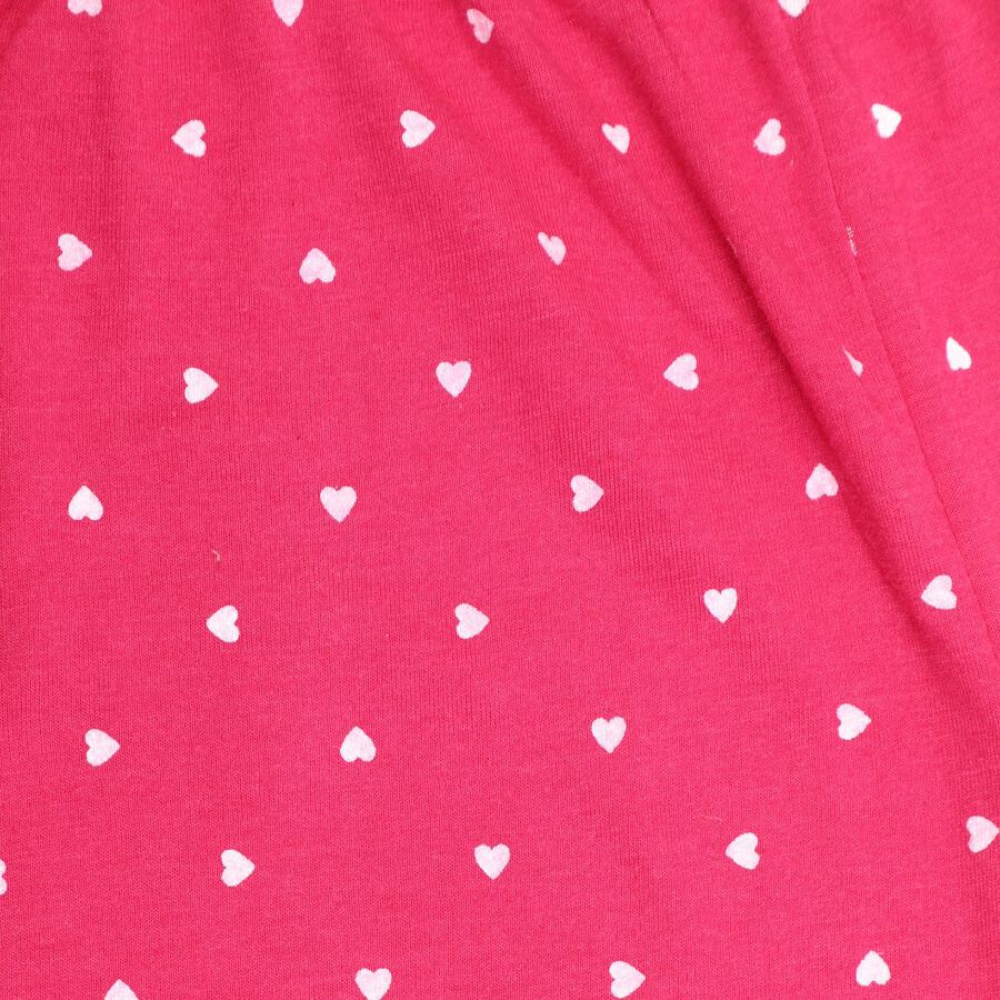 Girls' Pyjama, Fuchsia, large image number null