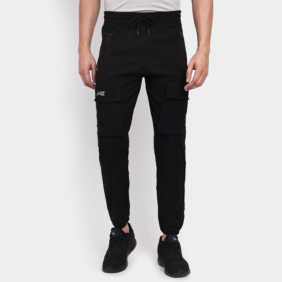 Men's Track Pants, काला, large image number null