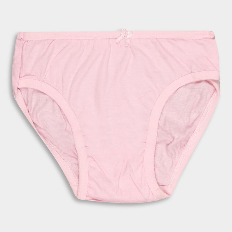 Girls' Cotton Panty, Pink, large image number null