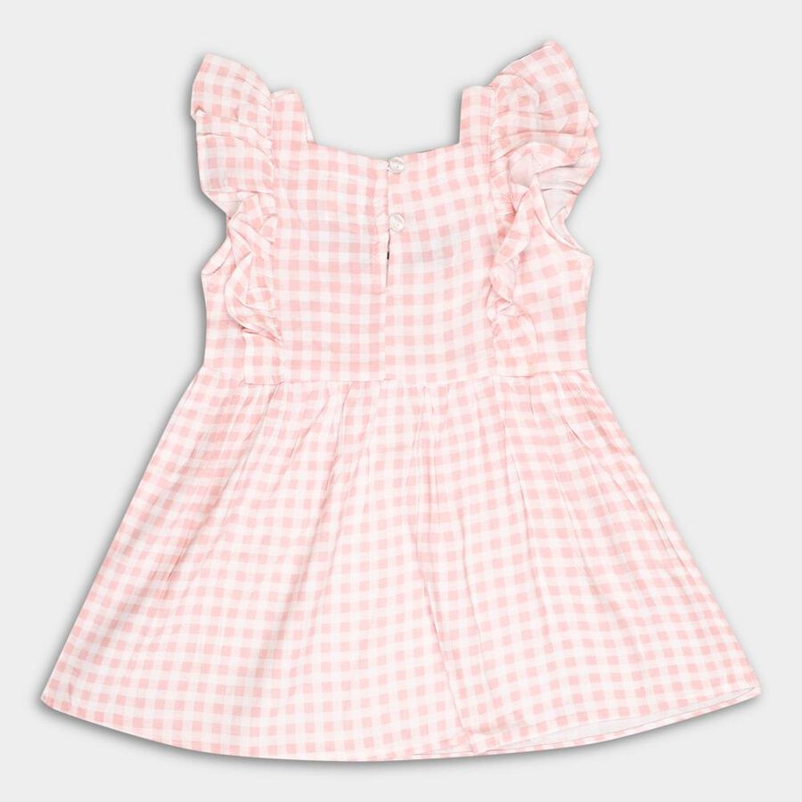 Infant Girl's Frock, Light Pink, large image number null