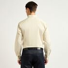 Men's Formal Shirt, Beige, small image number null