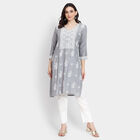 Ladies' Kurta, Light Grey, small image number null