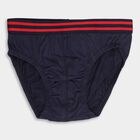 Boys' Cotton Brief, Navy Blue, small image number null