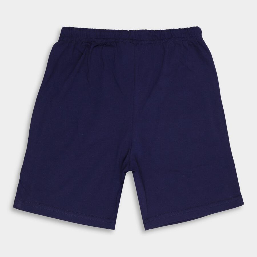 Boys' Bermudas, नेवी ब्लू, large image number null