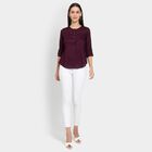 Ladies' Kurti, Wine, small image number null