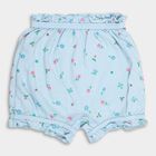 Girls' Cotton Bloomer, Light Blue, small image number null