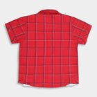 Infants' Cotton Shirt, लाल, small image number null