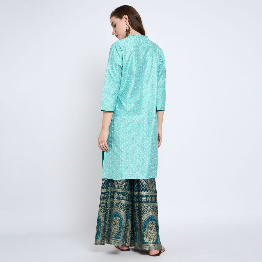 Ladies' Kurta, Aqua, large image number null