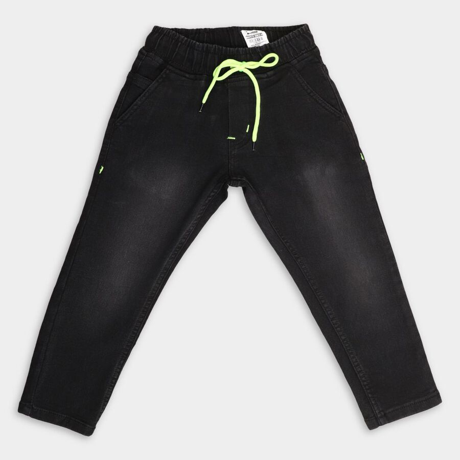 Boys' Jeans, Black, large image number null