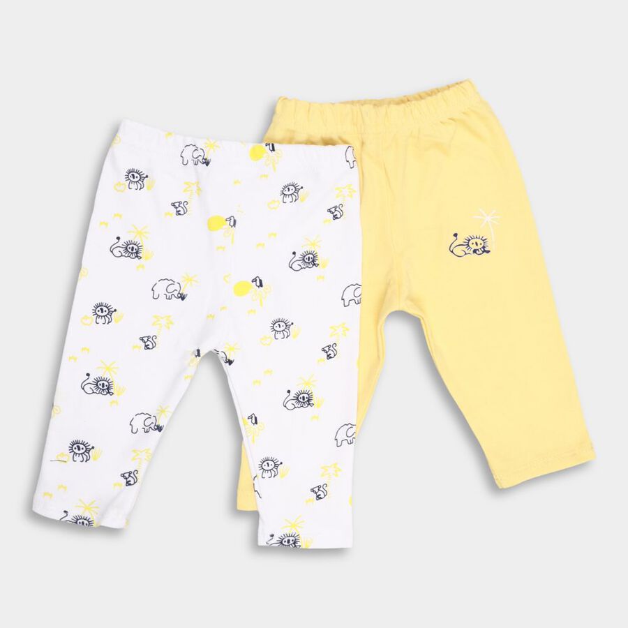 Infants' 100% Cotton Pyjama, Yellow, large image number null