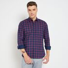 Men's 100% Cotton Casual Shirt, लाल, small image number null